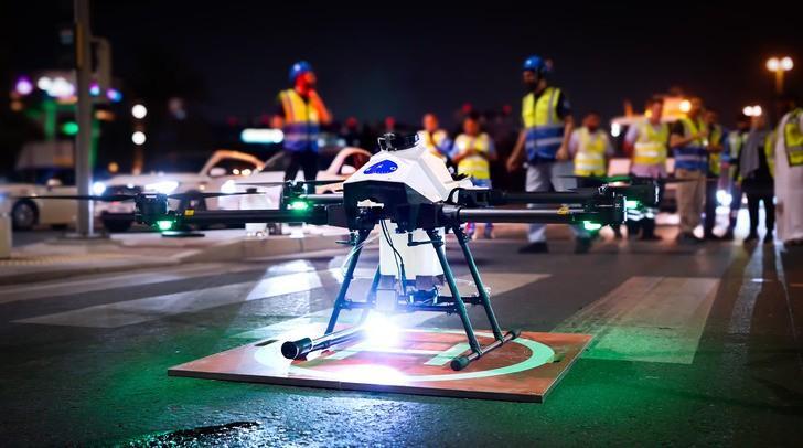Dubai Tests Drones to Clean Traffic Signals in High-Tech Pilot, Cuts Costs by 15%