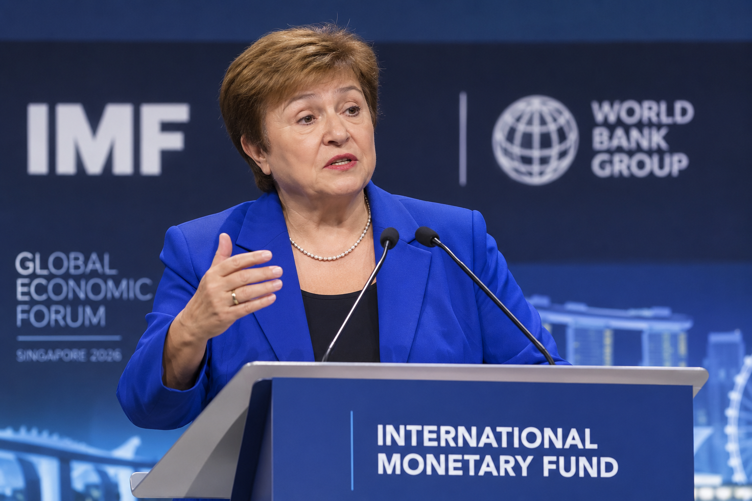 IMF Says Iran War Energy Shock Is "Large but Contained" as Gulf Economies Brace for a Contraction