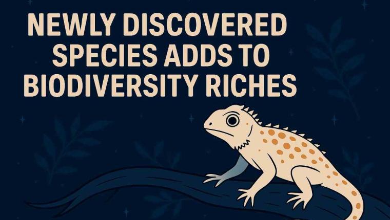 Newly Discovered Species Adds to Biodiversity Riches