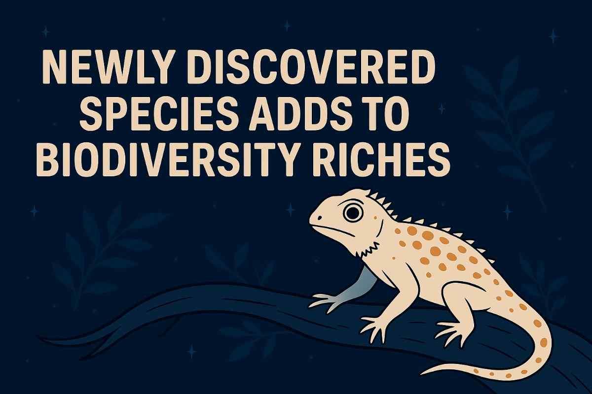 Newly Discovered Species Adds to Biodiversity Riches