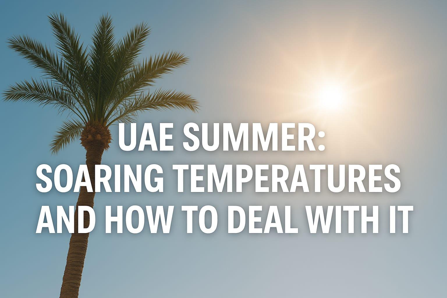 UAE Summer 2025: Rising Temperatures and Smart Ways to Beat the Heat
