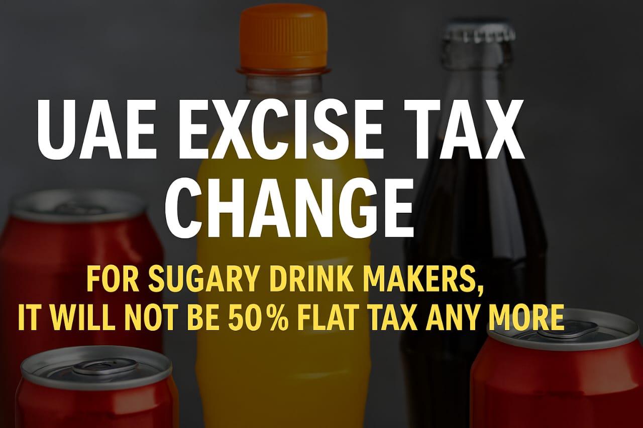 UAE to Replace Flat 50% Sugar Tax with Tiered Excise System from 2026