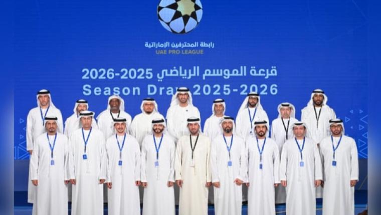 UAE Pro League Kicks Off 2025–26 Season With AI-Powered Draw and Major Early Matchups