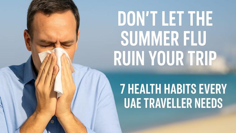 Don’t Let Summer Flu Ruin Your UAE Trip: 7 Essential Health Habits Every Traveller Needs
