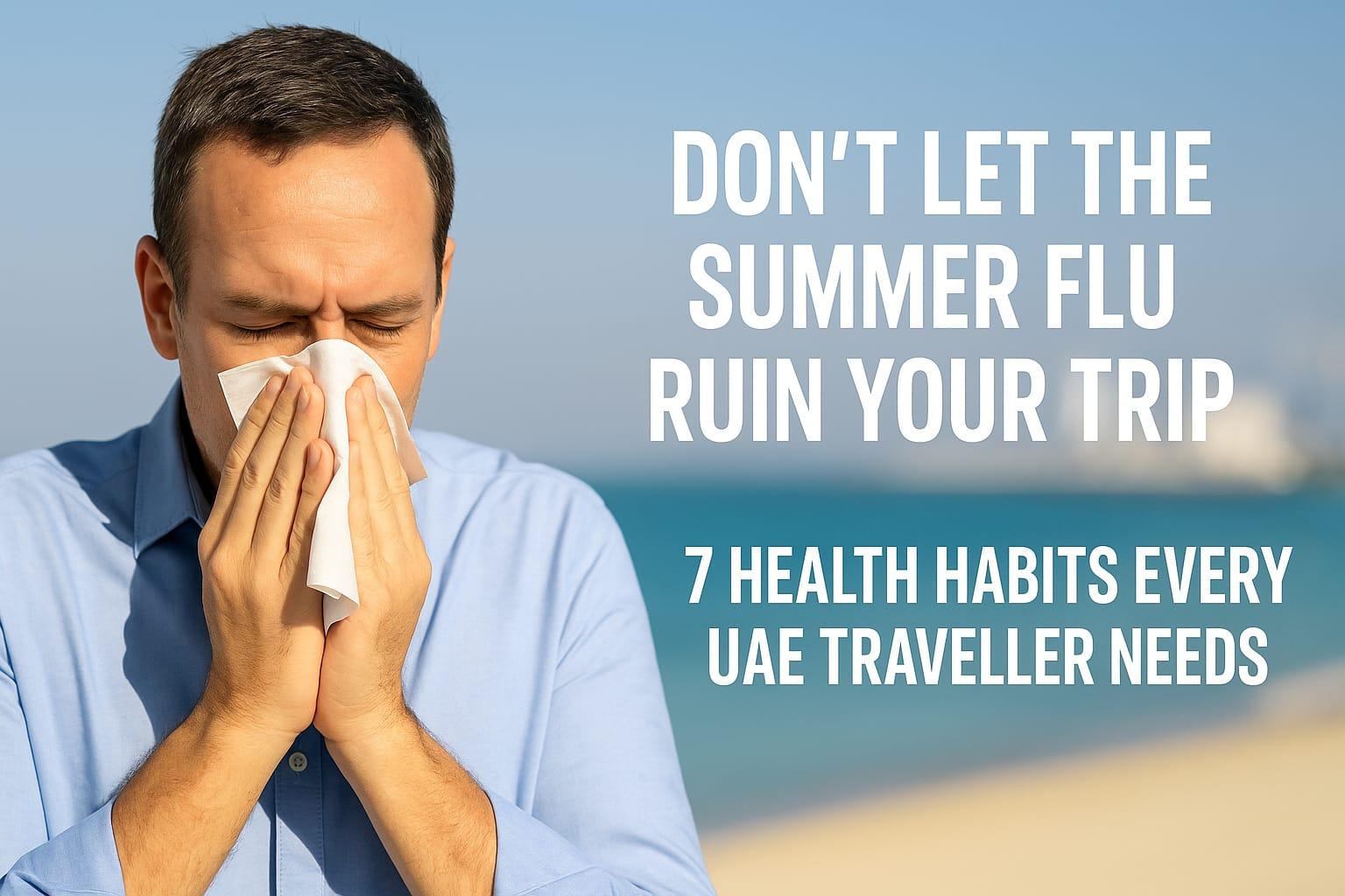 Don’t Let Summer Flu Ruin Your UAE Trip: 7 Essential Health Habits Every Traveller Needs