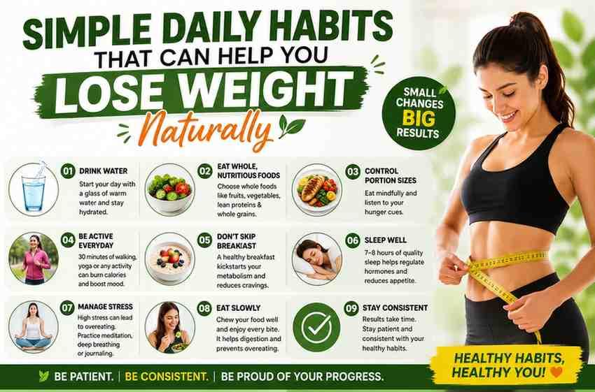 Simple Daily Habits That Can Help You Lose Weight Naturally