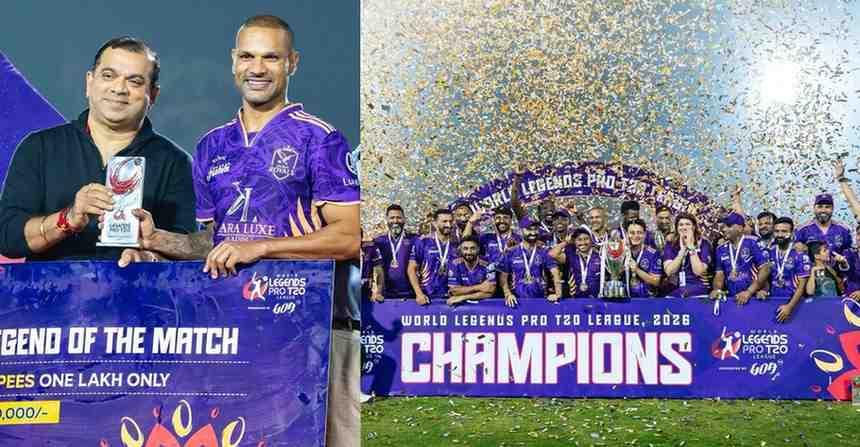 Dubai Royals Win Inaugural World Legends Pro T20 League in Goa | Final Recap 2026