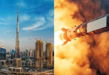 High Alert: UAE Intercepts Suspected Missile Near Dubai, Urges Residents to Take Immediate Shelter