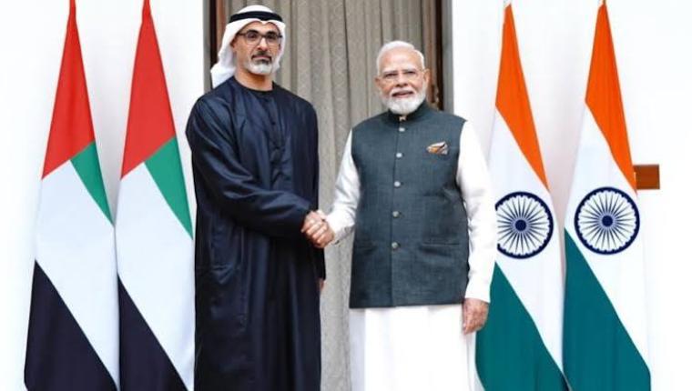 Sheikh Khaled Meets Modi at BRICS Summit as UAE Deepens India Ties Across AI, Defence and Energy