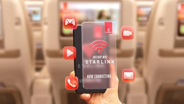 Revolutionary Leap: Emirates’ Airbus A380 Introduces Blazing-Fast Starlink Wi-Fi for Passengers