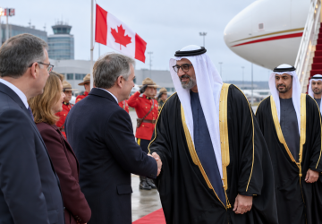 Abu Dhabi Crown Prince Arrives in Ottawa as UAE Steps Up Diplomatic Outreach