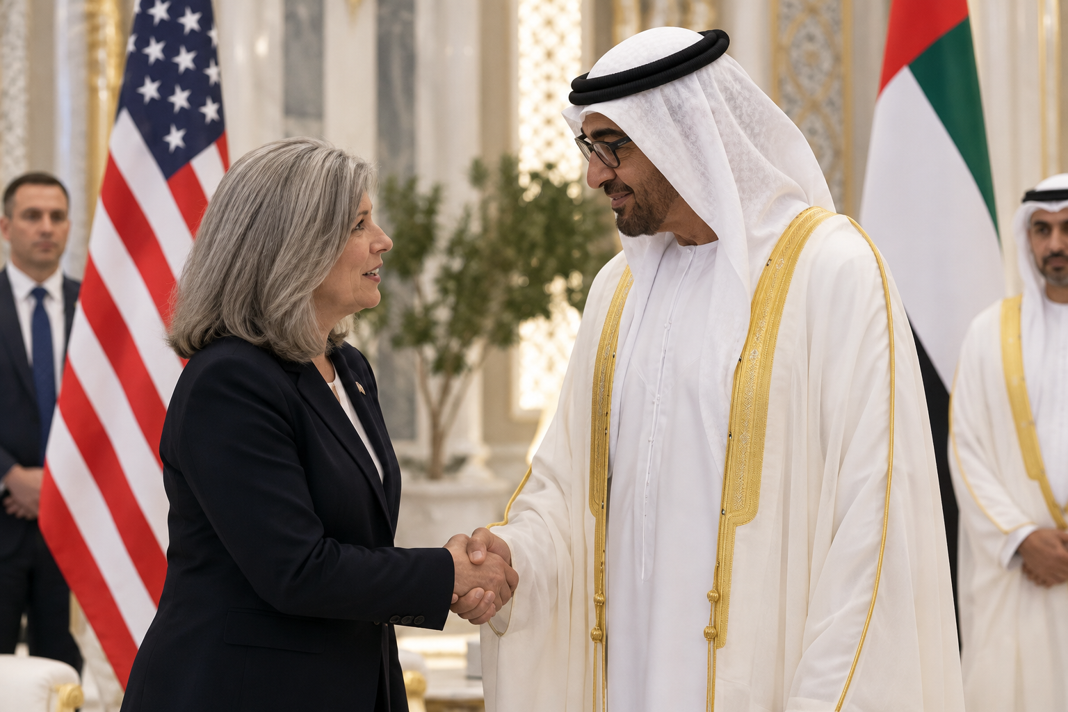 UAE President Receives US Senator Joni Ernst as Both Sides Stress Strategic Ties